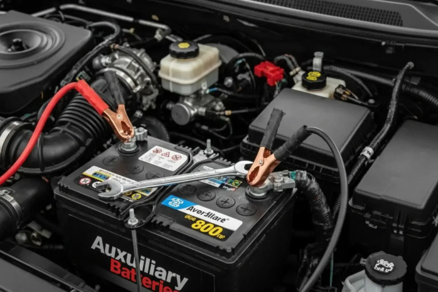 Auxiliary car battery