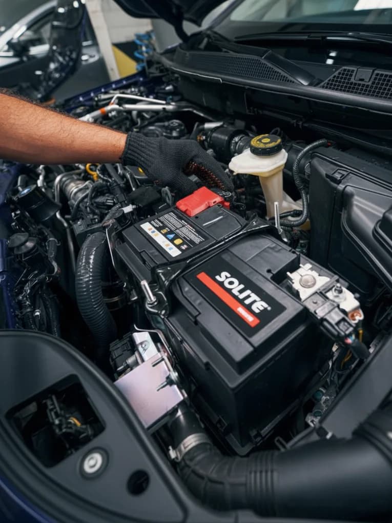 Car Battery Replacement in Al Mushrif