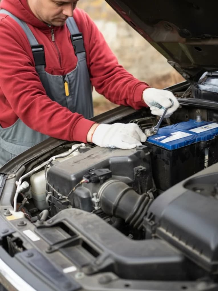 Car Battery Replacement in Shakhbout City