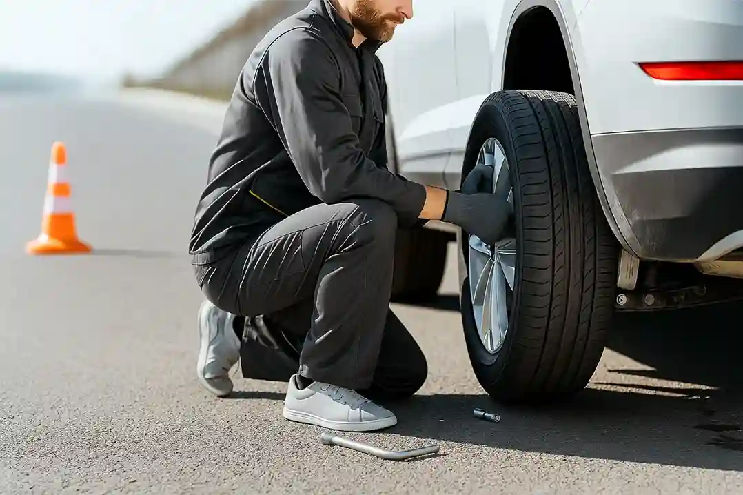 Flat Tyre Change