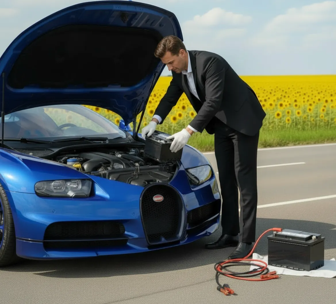 How We Replace Bugatti Batteries