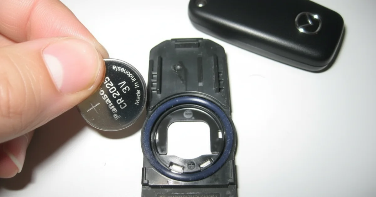 How to Change Battery in Mazda CX-5 Key Fob