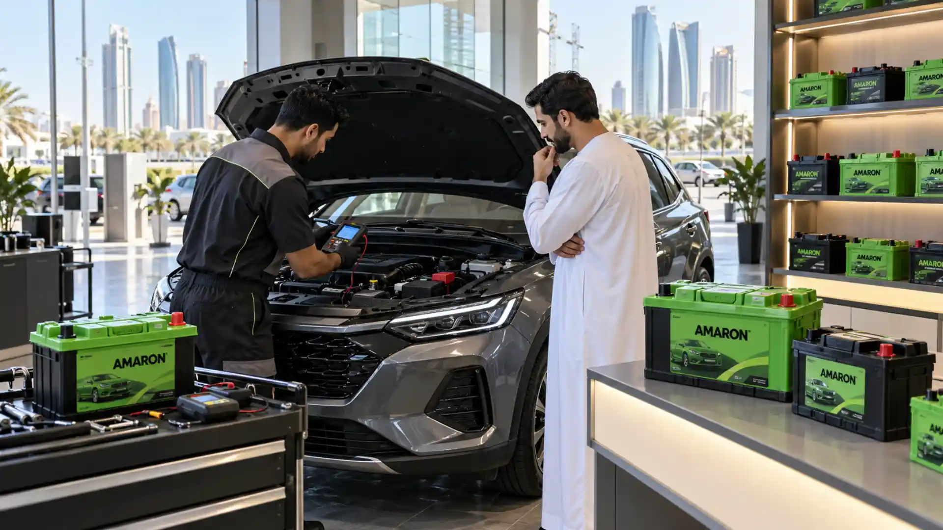 Amaron Battery Dealer Guide Abu Dhabi