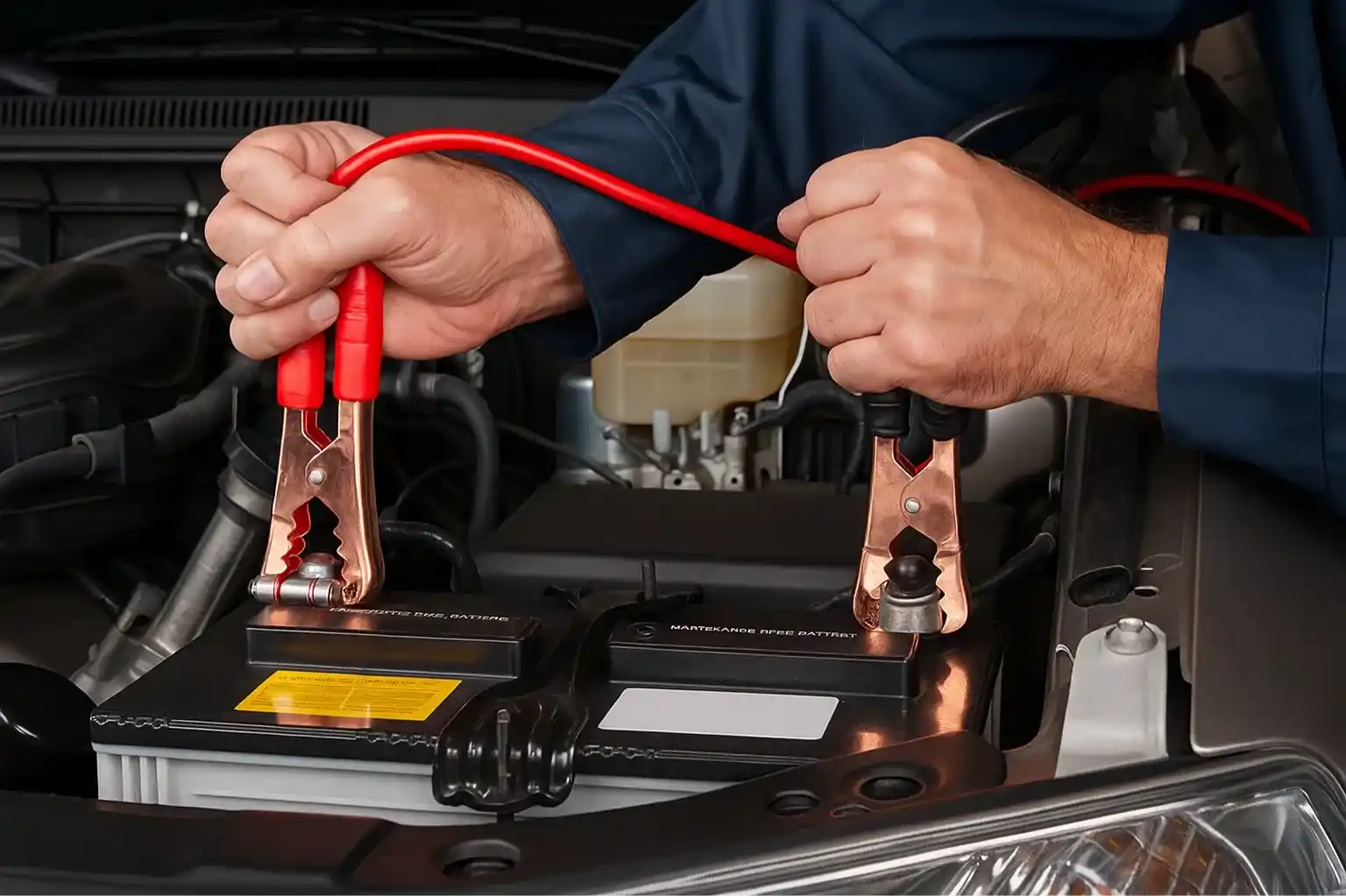 Flat Battery Jumpstart And Replacement Service