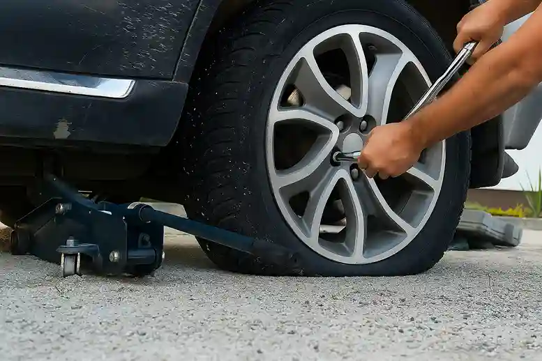 Flat Tyre Repair Dubai