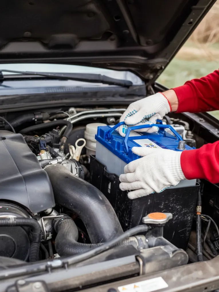 Car Battery Replacement in Al Falah
