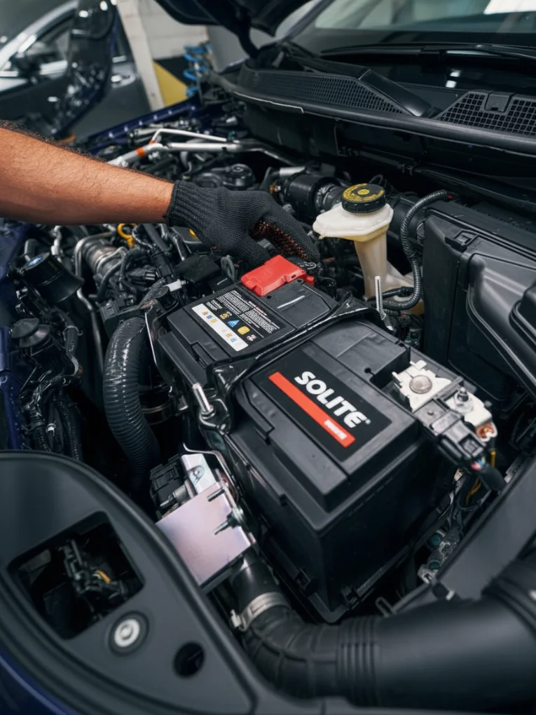 Car Battery Replacement in Al Mushrif