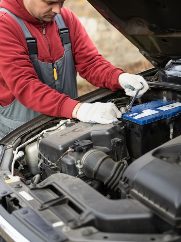 Car Battery Replacement in Shakhbout City