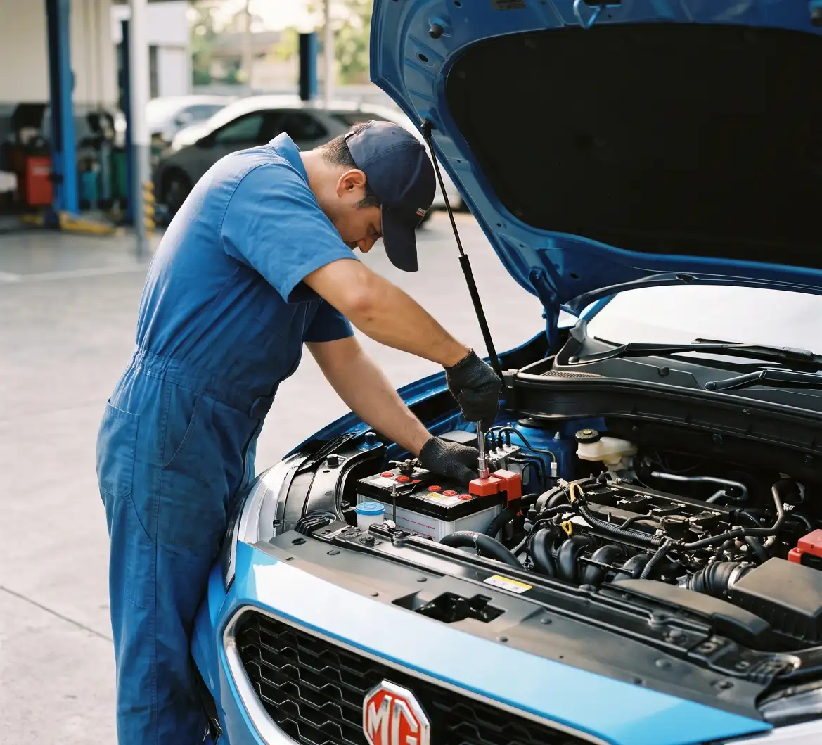 How We Replace MG Batteries — Our Process